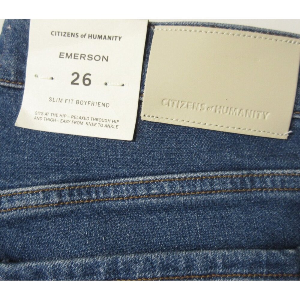 Citizens Of Humanity Women's Mid Blue Slim Jeans - Picture 6 of 7